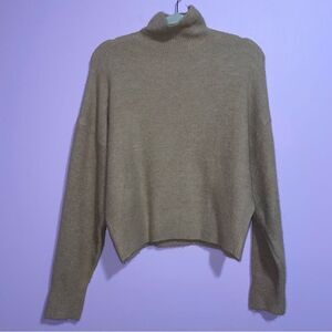 Truth by Republic Wool Blend Sweater Women Size S Oversized Coastal Boho Neutral